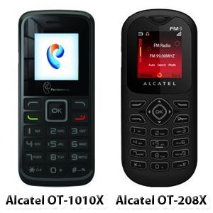 Alcatel OT-1010X, Alcatel OT-208X