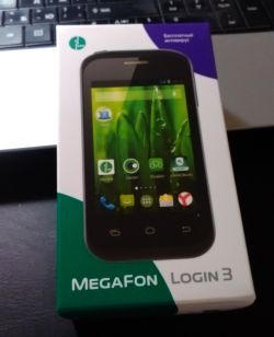 Смартфон Мегафон Login 3 (3.5")